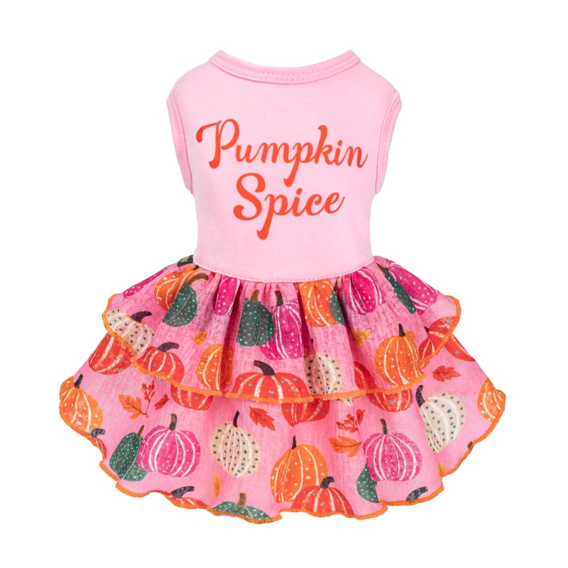 Fitwarm Pumpkin Spice Dress- Pink