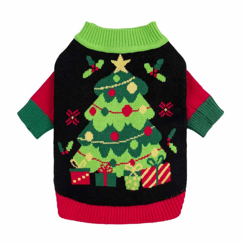 Fitwarm Christmas Tree Dog Sweater