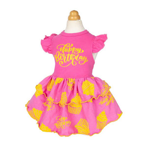 Fitwarm HAPPY BIRTHDAY TIERED DRESS