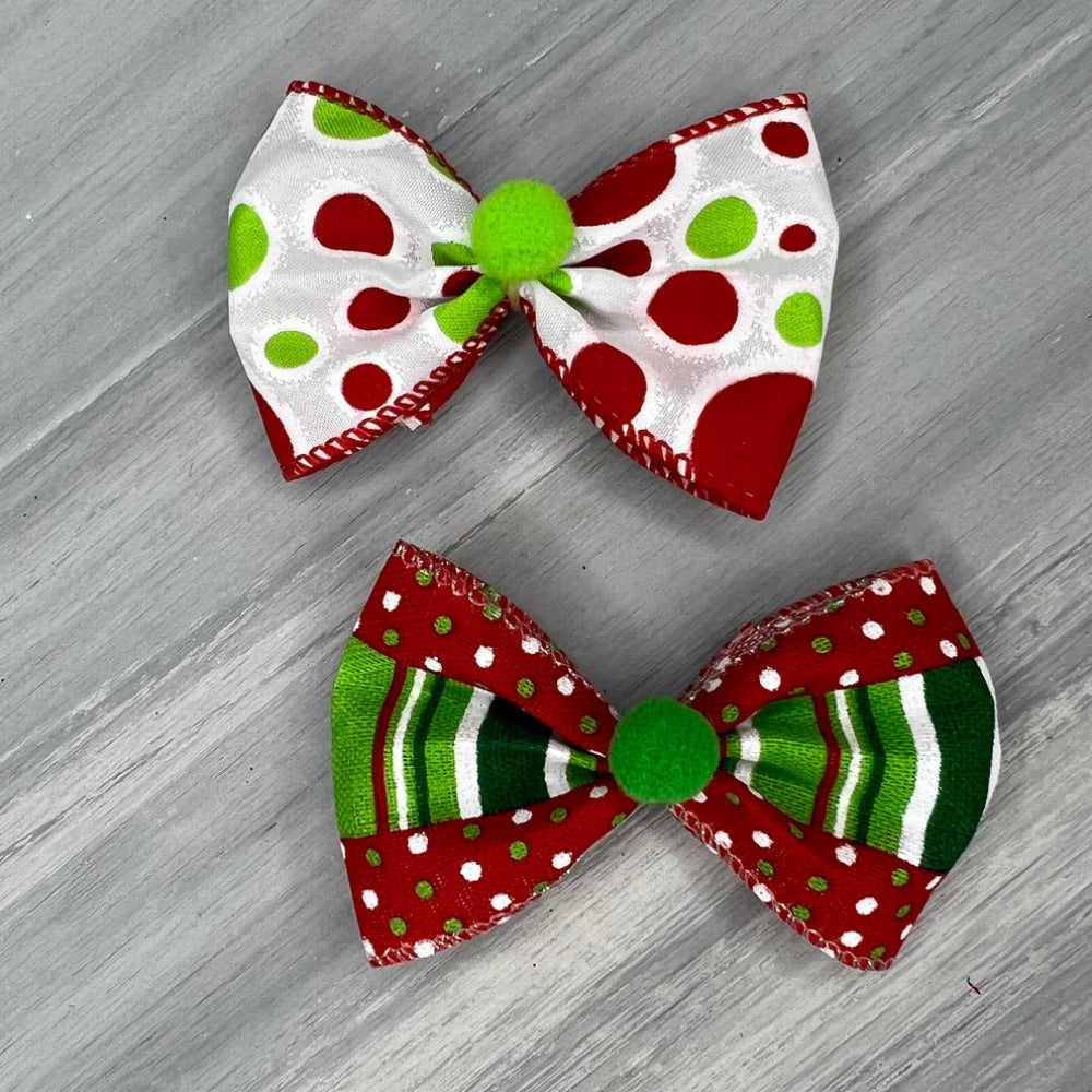 Bardel Bows Christmas Dotties Over The Top Large Bows