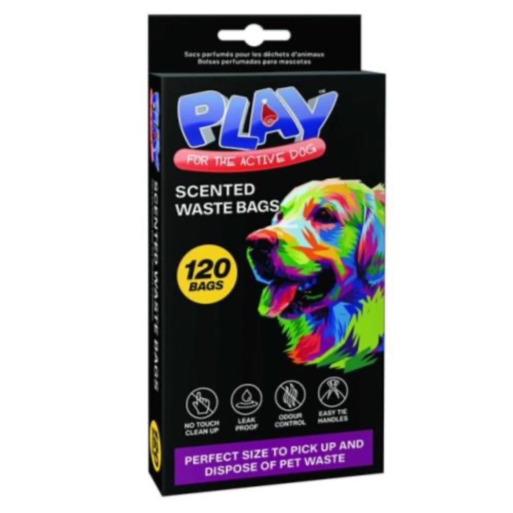 Play Scented Waste Bags- 120 Bags