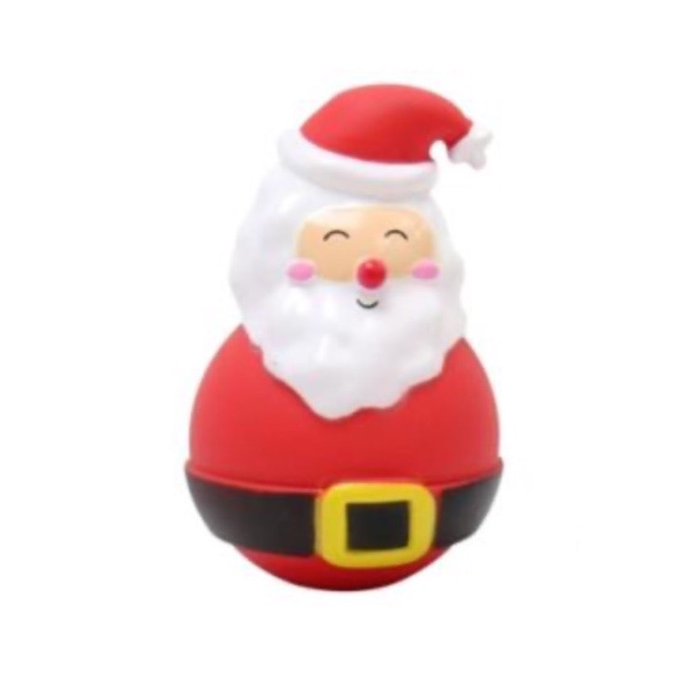 Festive Magic Mini Santa Squeaky Dog Toy