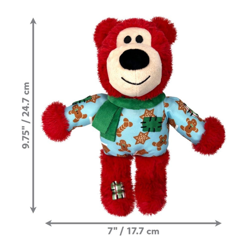 KONG Holiday Wild Knots Bears - Medium/Large