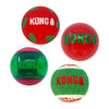 KONG Holiday Occasions Balls 4-pk