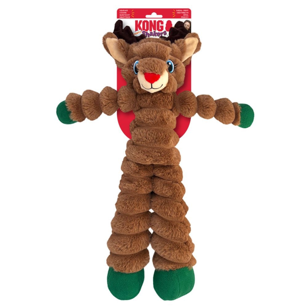 KONG Holiday Shakers™ Crumples Reindeer - XL