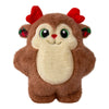 KONG Holiday Snuzzles Reindeer- Red and Green Plaid Medium