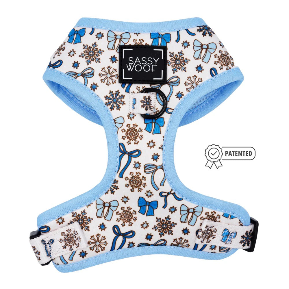 Sassy Woof Dog Adjustable Harness - Let It Bow
