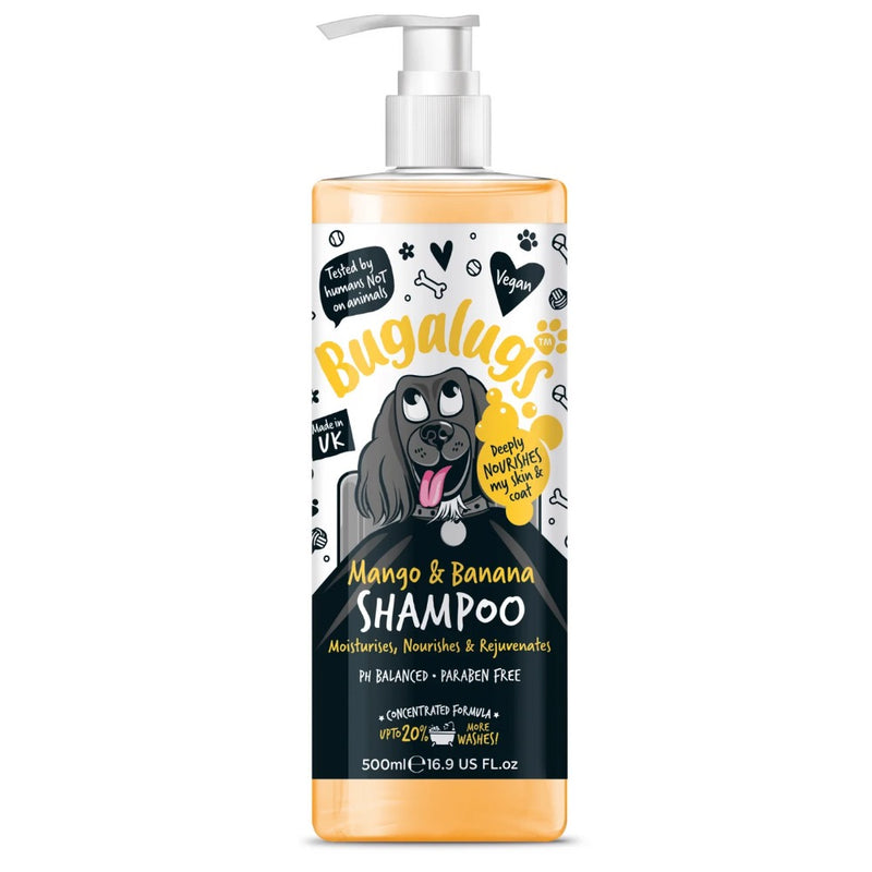 Bugalugs Tropical Moisturizing & Nourishing Dog Shampoo- Mango & Banan ...