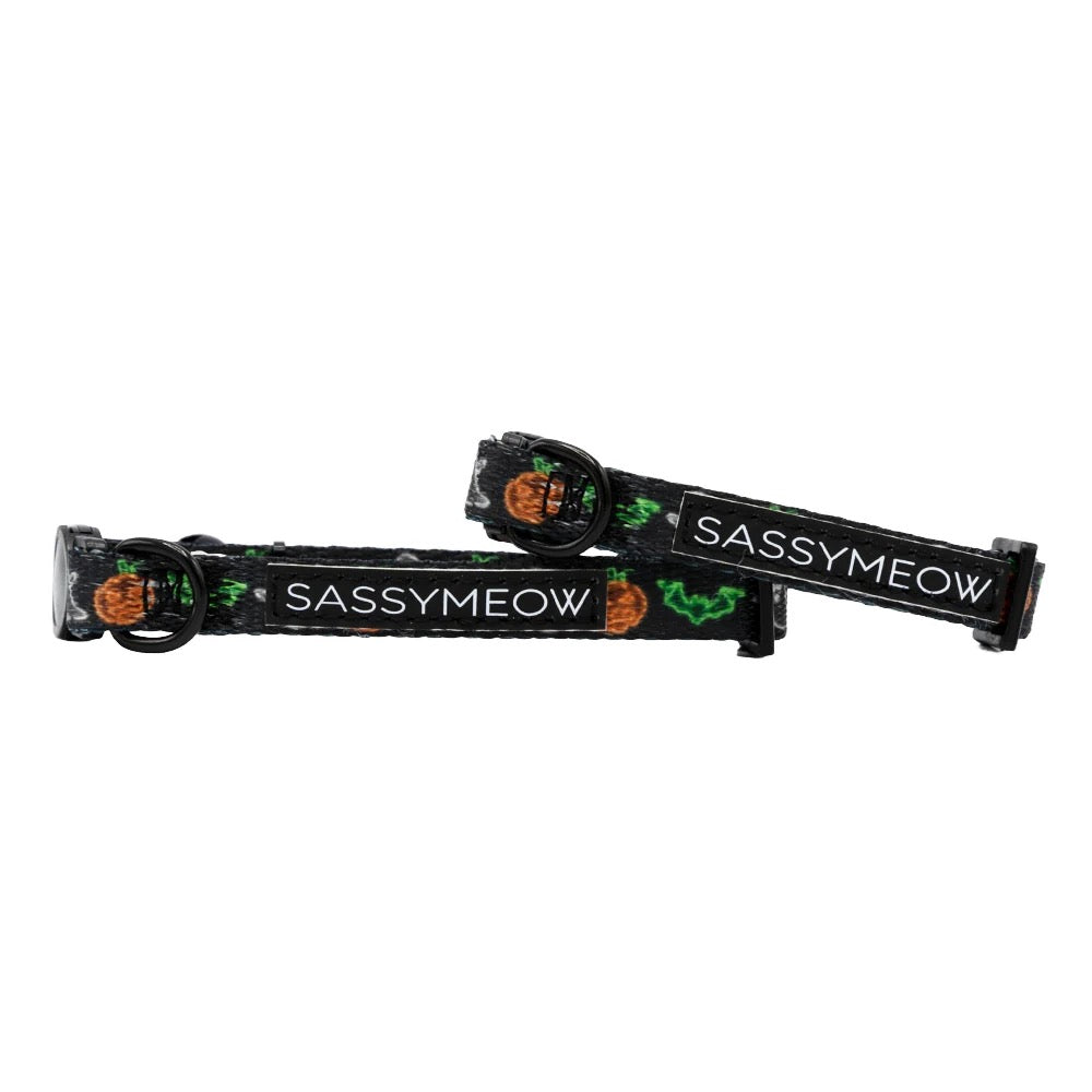 Sassy Meow CAT COLLAR - NEON FRIGHTS