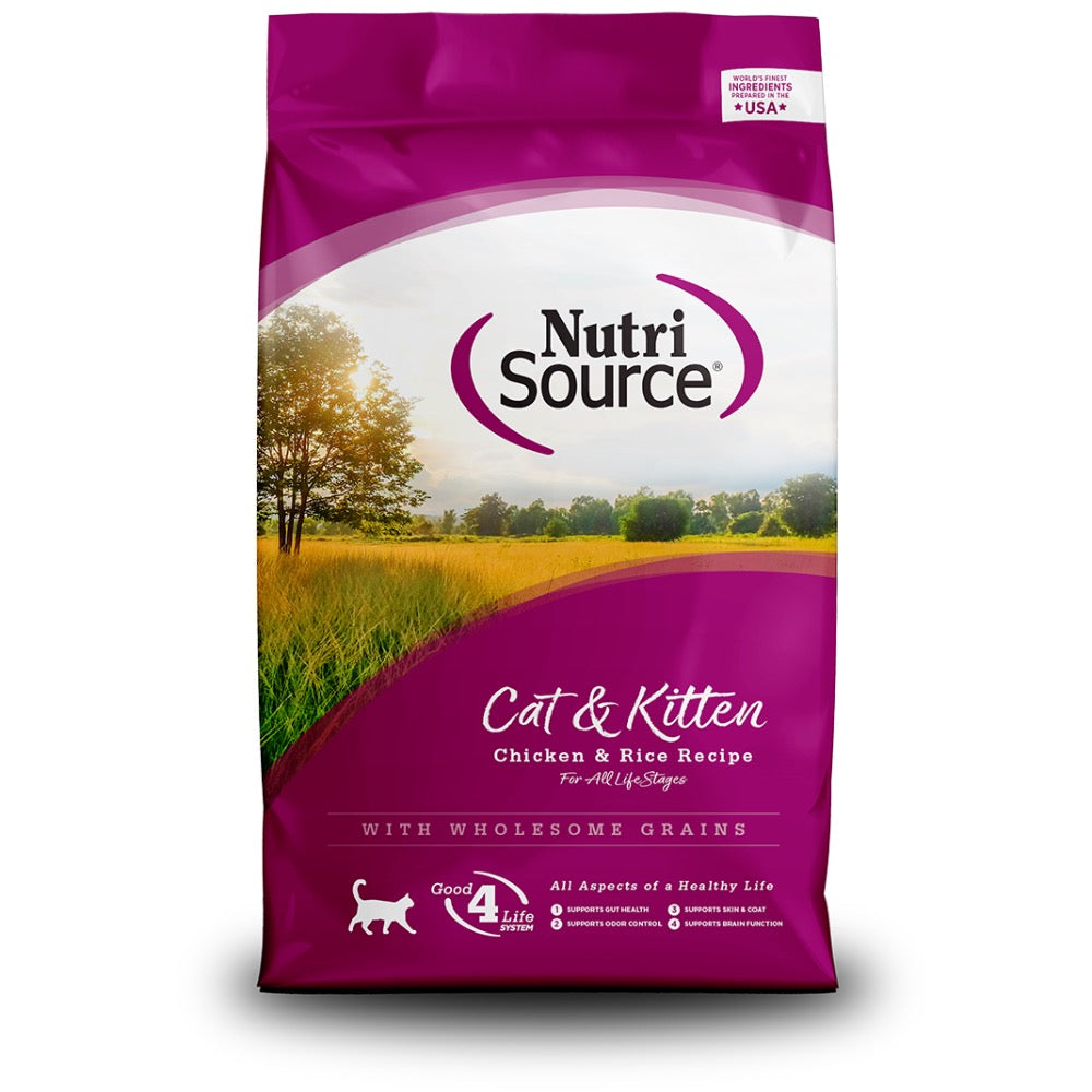 Nurtisource Cat & Kitten Chicken & Rice Recipe - 4lb