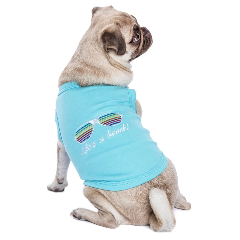 Parisian Pet Life's a Beach Tee