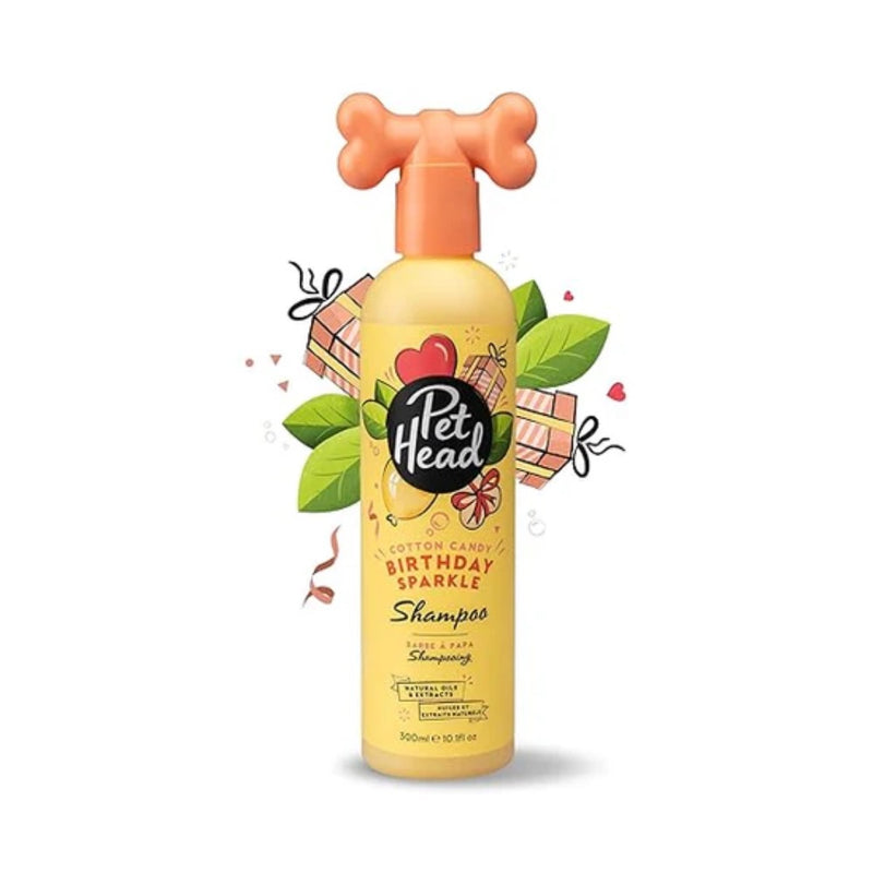 Pet Head Birthday Sparkle Dog Shampoo- Cotton Candy Scent 10oz