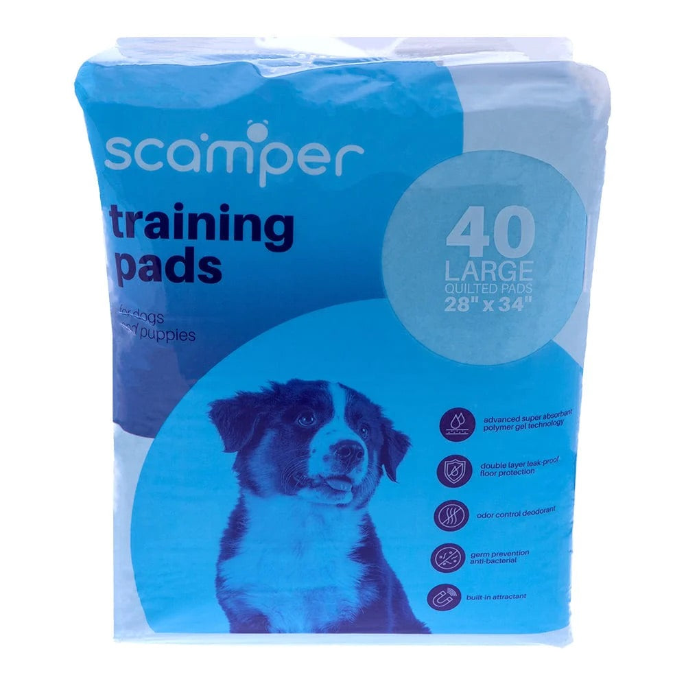 Scamper Training Pads - Large (40pk)