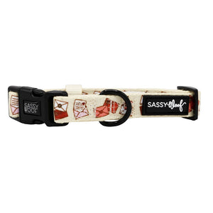 Sassy Woof Dog Collar - P.S. I Woof You