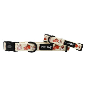 Sassy Woof Dog Collar - P.S. I Woof You