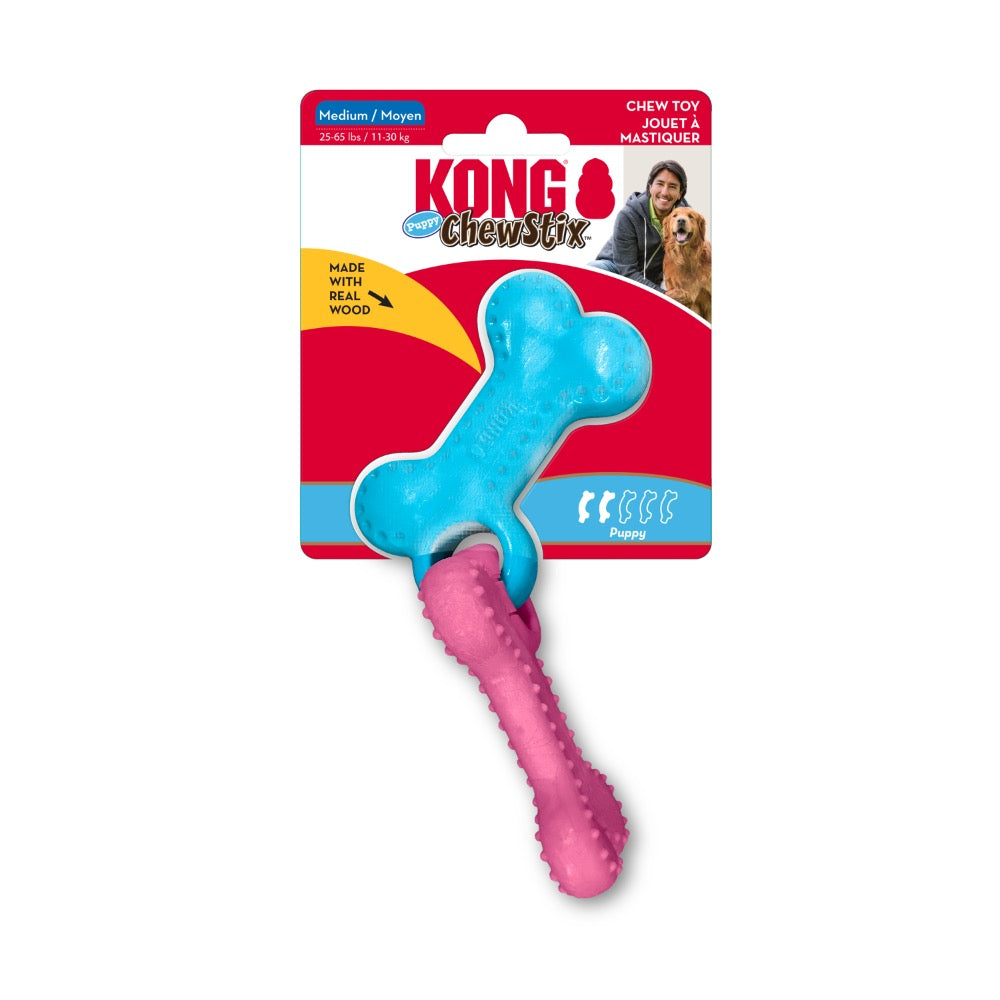 Kong Chewstix Puppy Link Bone Paws and Whiskers