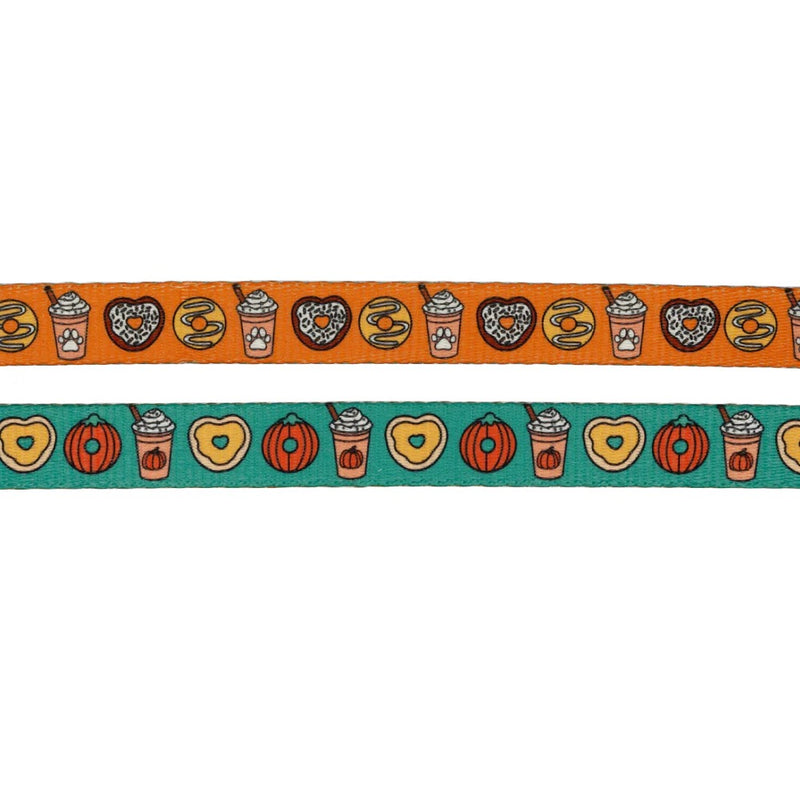 Sassy Woof DOG LEASH - PUPKIN DONUTS