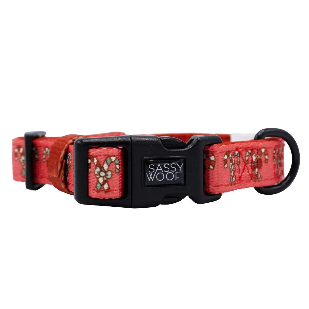 Sassy Woof Dog Collar - Puppermint Twist