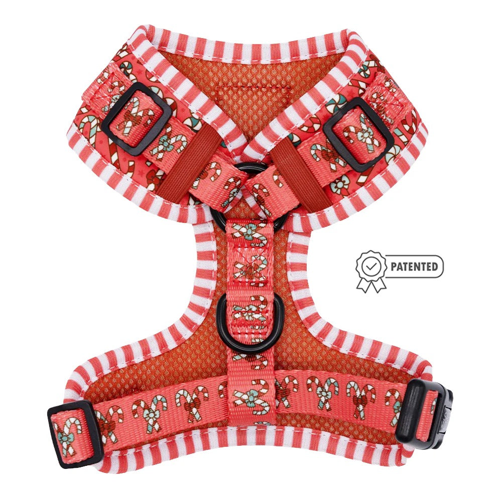 Sassy Woof Dog Adjustable Harness - Puppermint Twist