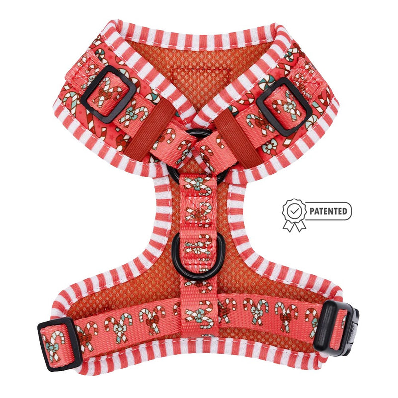 Sassy Woof Dog Adjustable Harness - Puppermint Twist