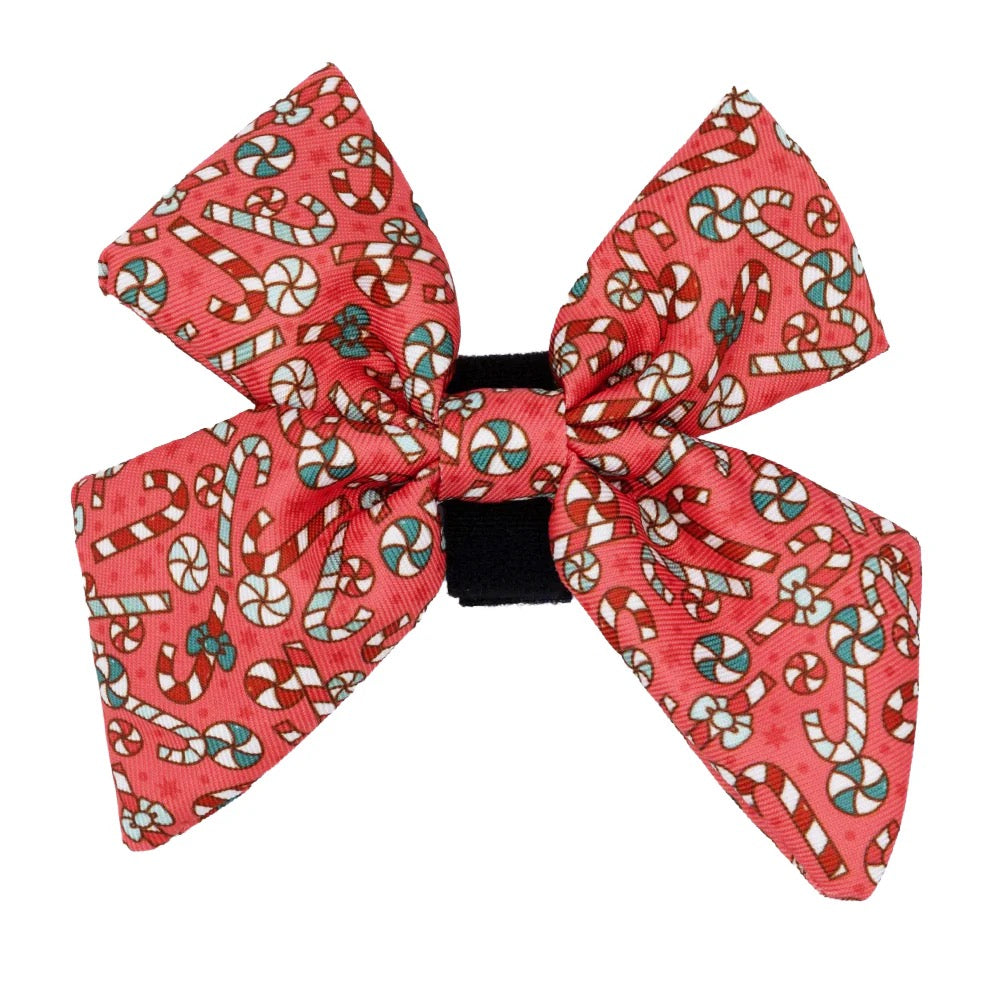 Sassy Woof Dog Sailor Bow- Puppermint Twist