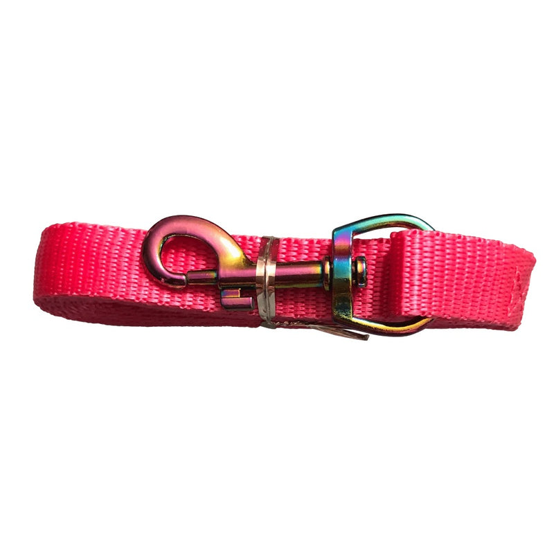 Travel Cat "The Purrfectly Pink" Iridescent Limited-Edition Harness & Leash Set