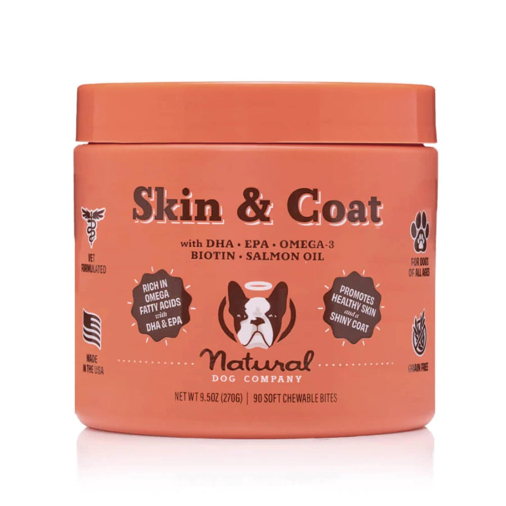 Natural Dog Company’s Skin & Coat (90 Chews)