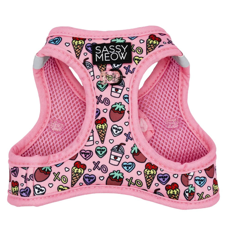 Sassy Meow CAT STEP-IN HARNESS - I CHEWS YOU