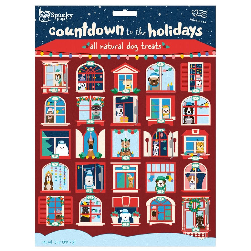 Spunky Pup Advent Calendar- 25 Day Countdown to the Holidays
