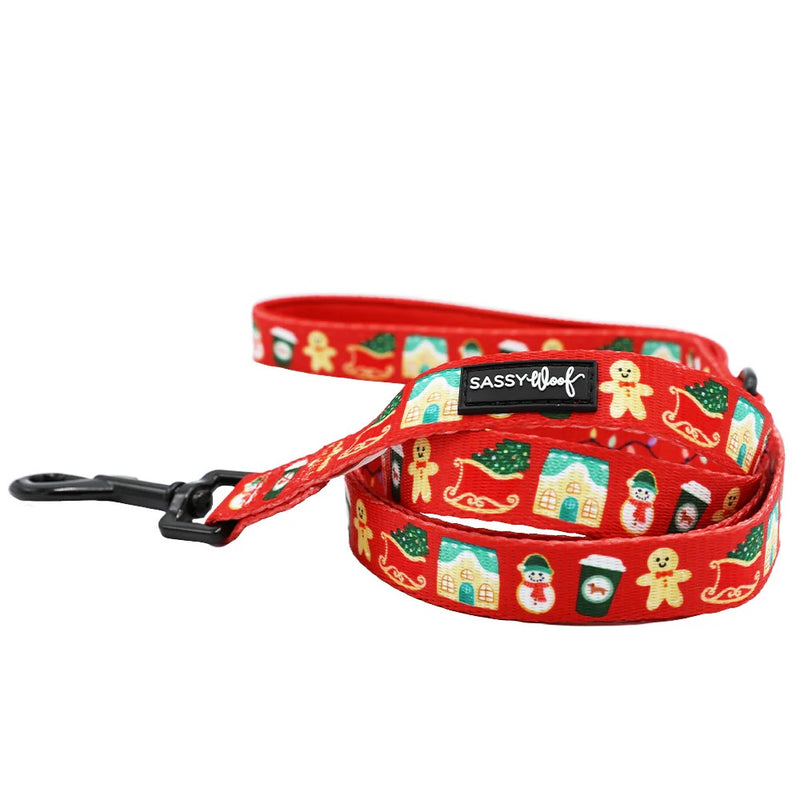 Sassy Woof Dog Leash - Sleigh Baby Sleigh