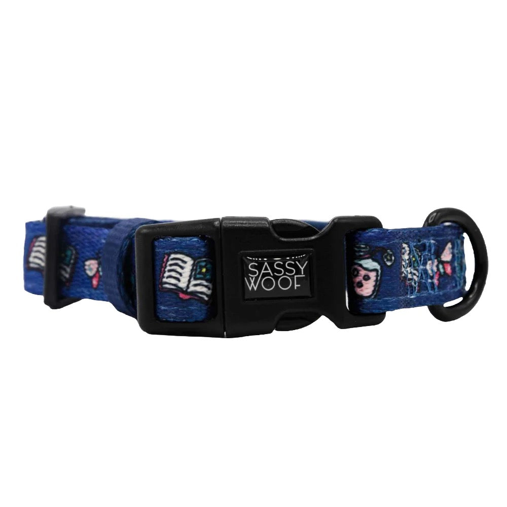 Sassy Woof Dog Collar - Spellbound