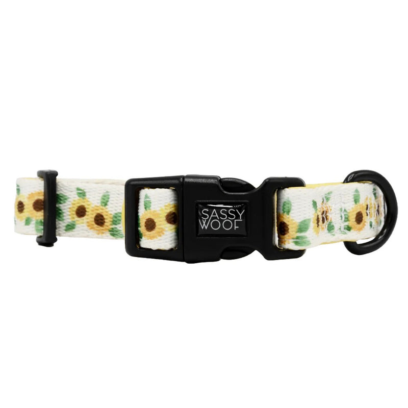 Sassy Woof COLLAR - SUNFLOWER DREAMS