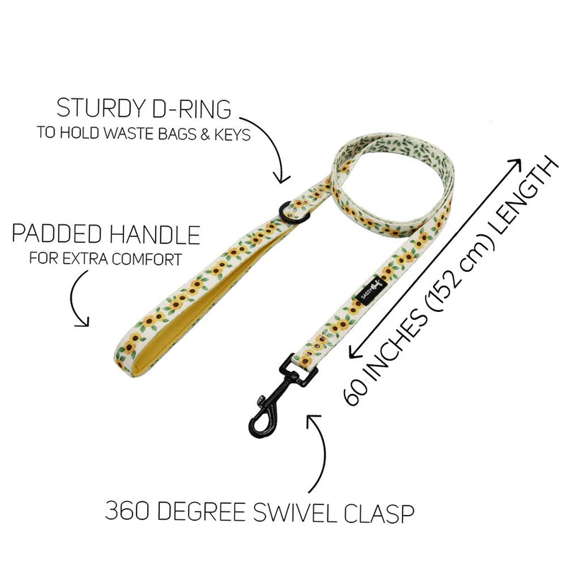 Sassy Woof LEASH - SUNFLOWER DREAMS