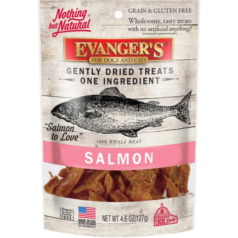 Evanger's Gently Dried Salmon Treats- 4.6oz