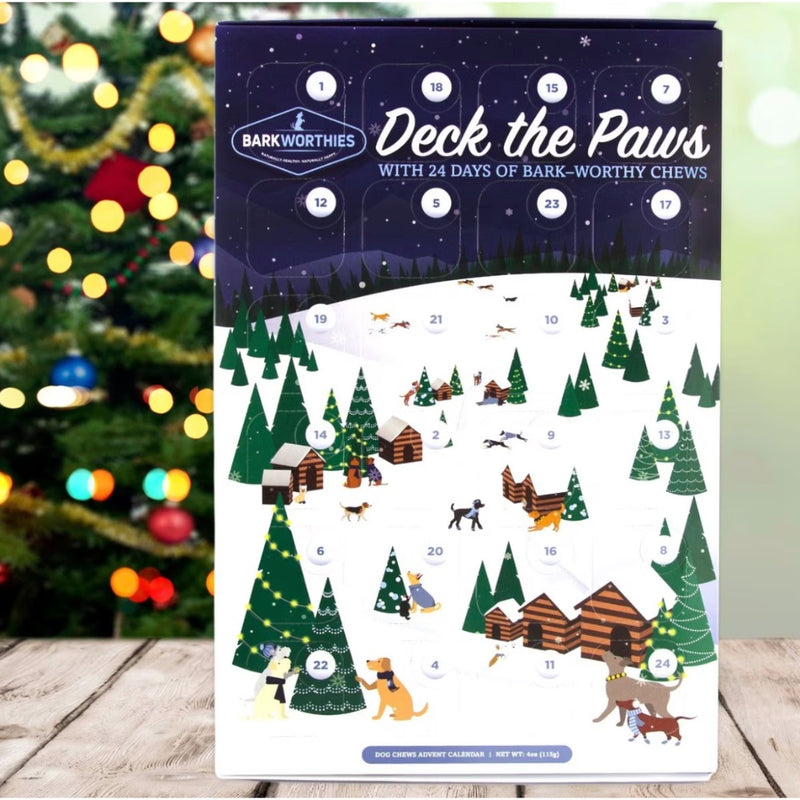 Barkworthies Deck the Paws Holiday 24 Day Advent Calendar