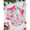 Maryam Alam Pink Christmas Printed Pet Sweatshirt