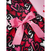 Shein Valentine's Day Black Heart Patterned Pet Dress