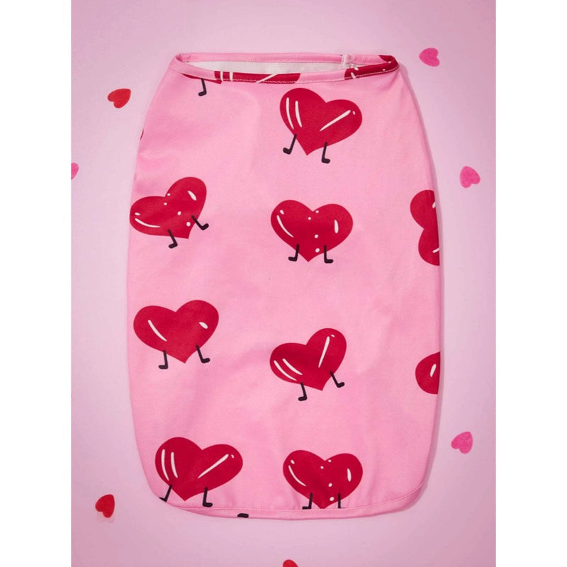 Shein Valentine's Day Heart Print Pet Vest