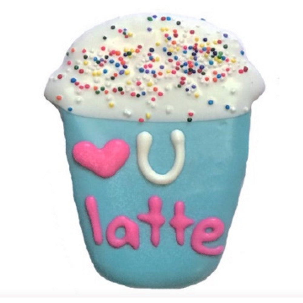 Pawsitively Gourmet Valentine Latte Cookie