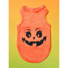 Petsin Pet Halloween Orange Smiling Face Pattern Vest