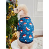 PETSIN Hooded Christmas Hat Flannel Sweatshirt