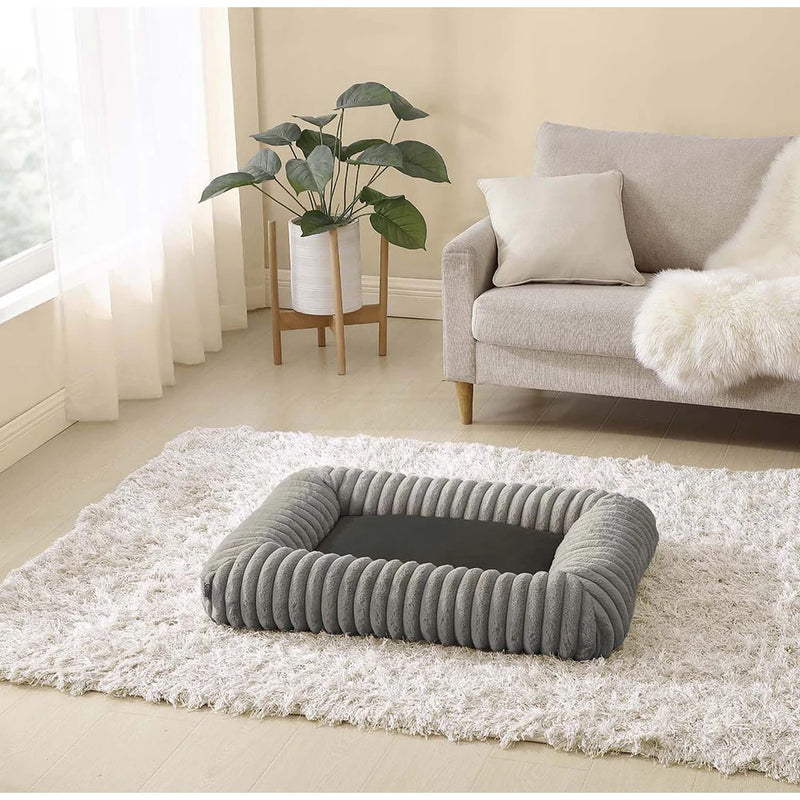 Sealy Snuggle Support Pet Bed - Gray