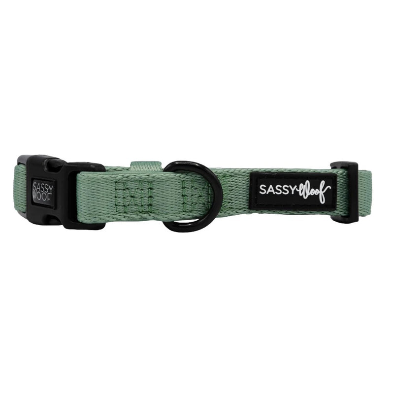 Sassy Woof COLLAR - SAGE