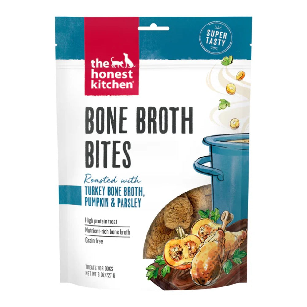 The Honest Kitchen Dog Bone Broth Bites- Roasted with Turkey Bone Broth and Pumpkin