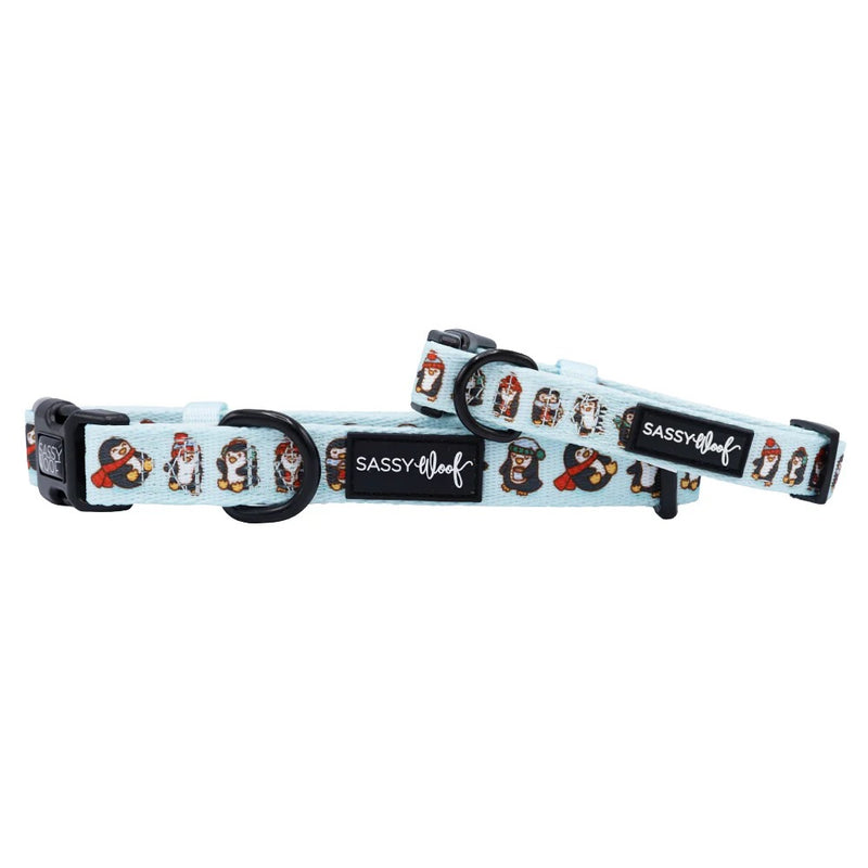 Sassy Woof Dog Collar - Winter Waddleland
