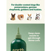 Earth Rated Deshedding 4-in-1 Double Coat Dog Shampoo -White Tea and Basil 16oz