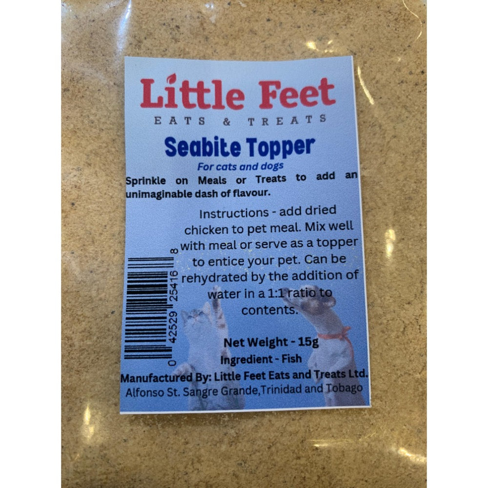 Little Feet Eats & Treats Seabite Topper for Cats & Dogs