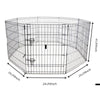 RPS Black Puppy Play Pen - (Unassembled)