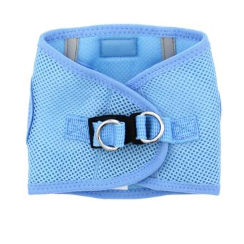 Doggie Design American River Solid Ultra Choke Free Dog Harness - Light Blue