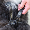 Nandog ANTI-PUSH SPORT DOG LEASH WITH NEOPRENE HANDLE - BLACK